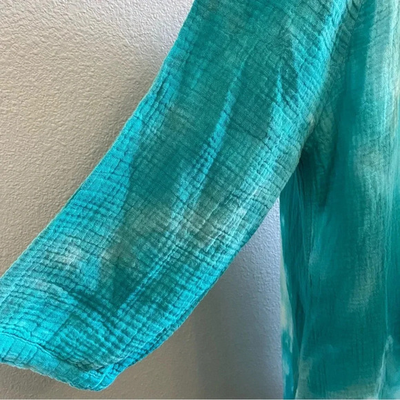 XCVI Noyer Double Gauze Cotton Dress Size Small NWT - Picture 5 of 8